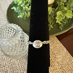 Tiffany & Co. Silver Bracelet Tag